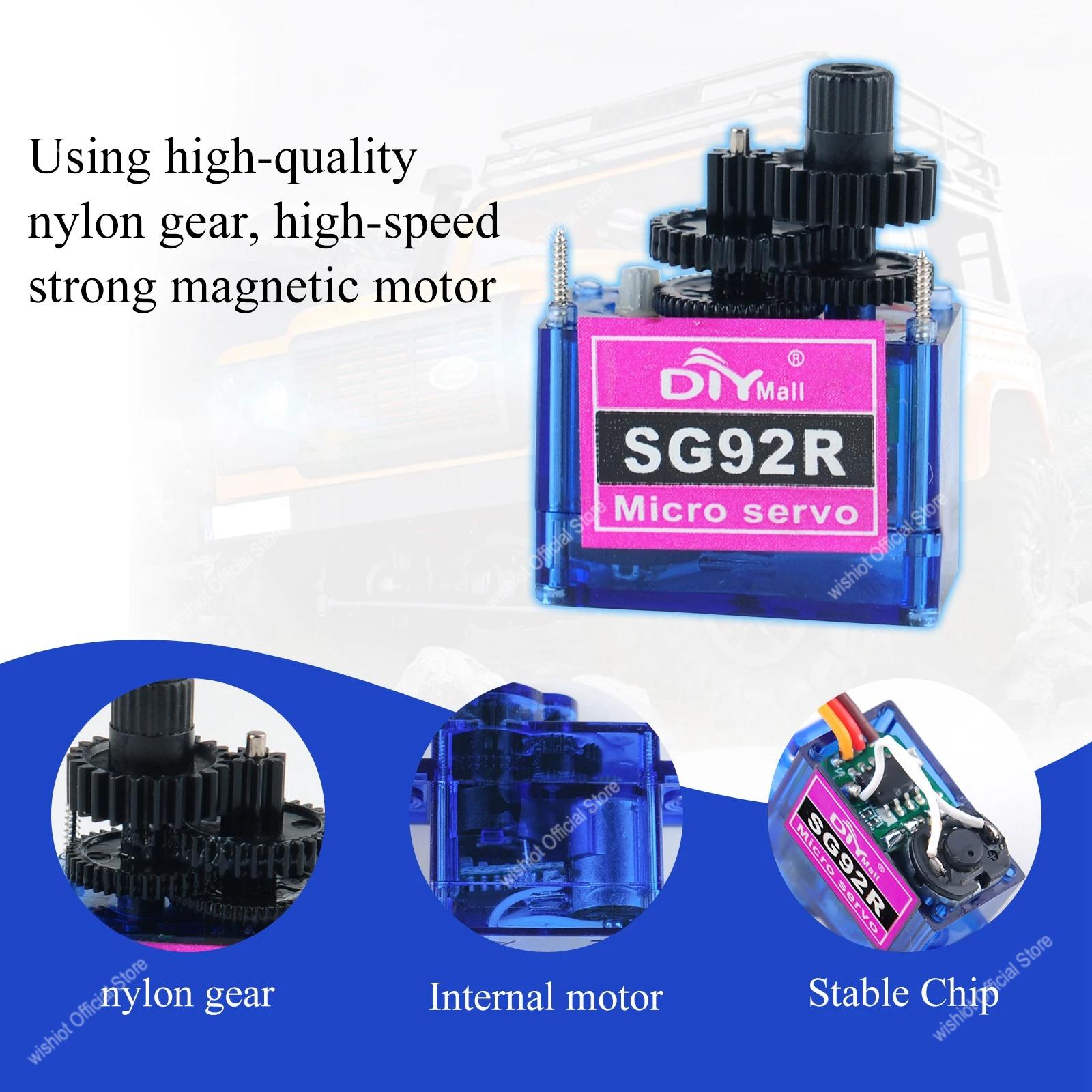 SG92R Mikro Servo Motor 4.8-6  - Servo Motor Sg90 incelemesi ve fiyatı