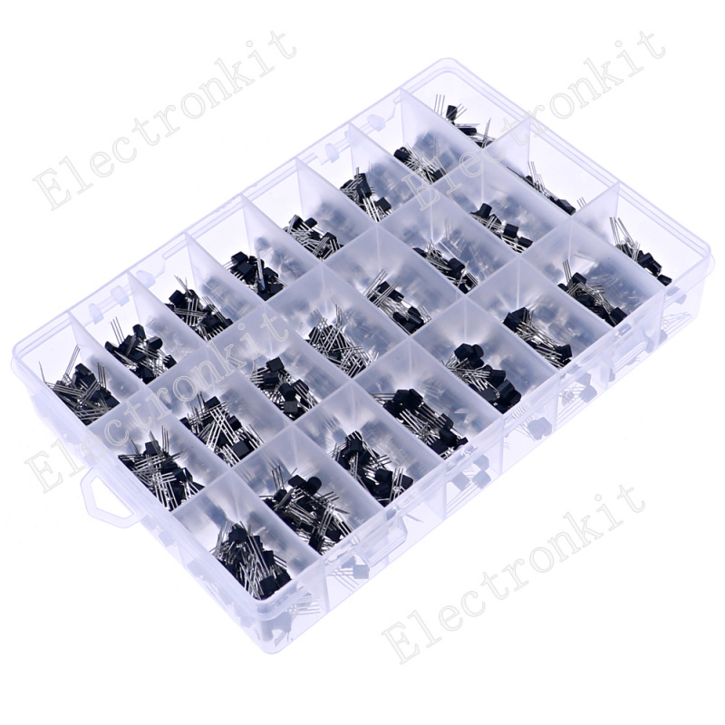 840 adet 24 Değerler TO-92 PNP - Mosfet Transistor Set incelemesi ve fiyatı
