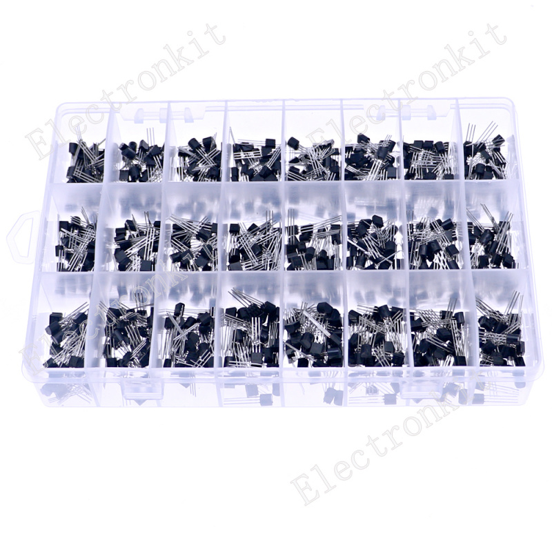 840 adet 24 Değerler TO-92 PNP - Mosfet Transistor Set incelemesi ve fiyatı