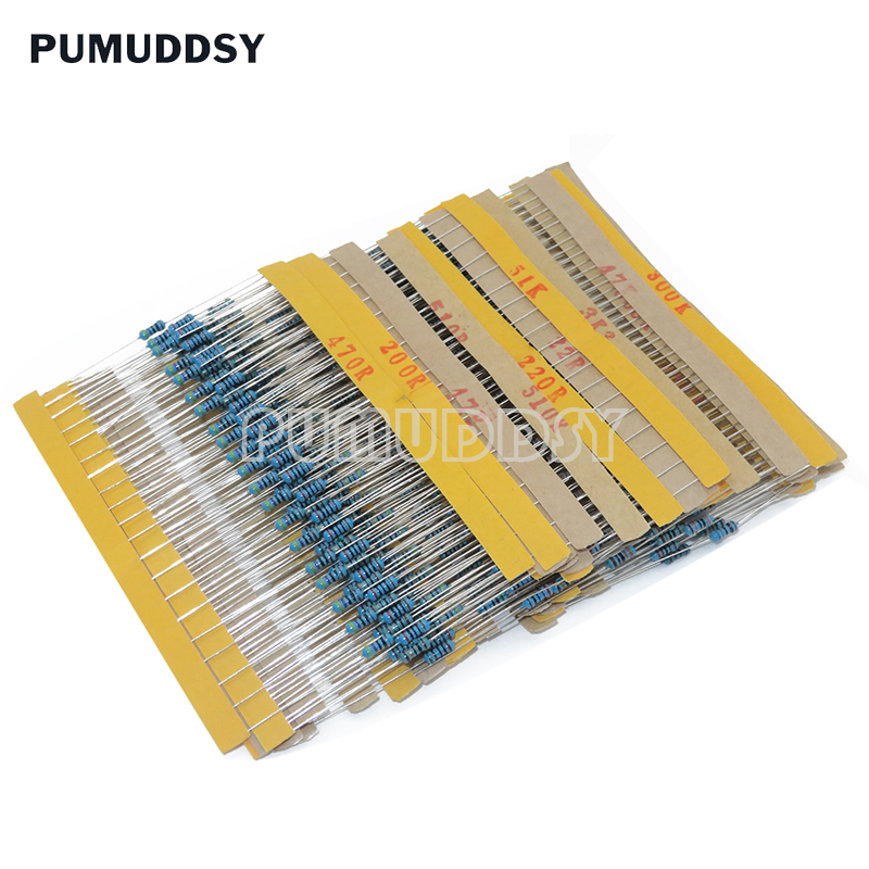600 adet/takım 30 Çeşit 1/4W D - Resistor Kit 1 4W incelemesi ve fiyatı
