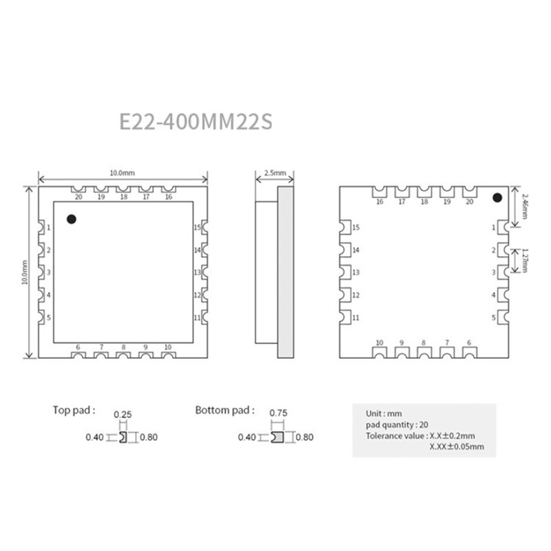 2X EBYTE SX1268 433Mhz Lora Ka - Rf 433Mhz Module incelemesi ve fiyatı