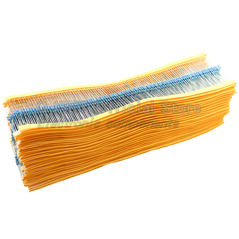 100 adet 1/4W Metal Film Diren - Resistor Kit 1 4W incelemesi ve fiyatı