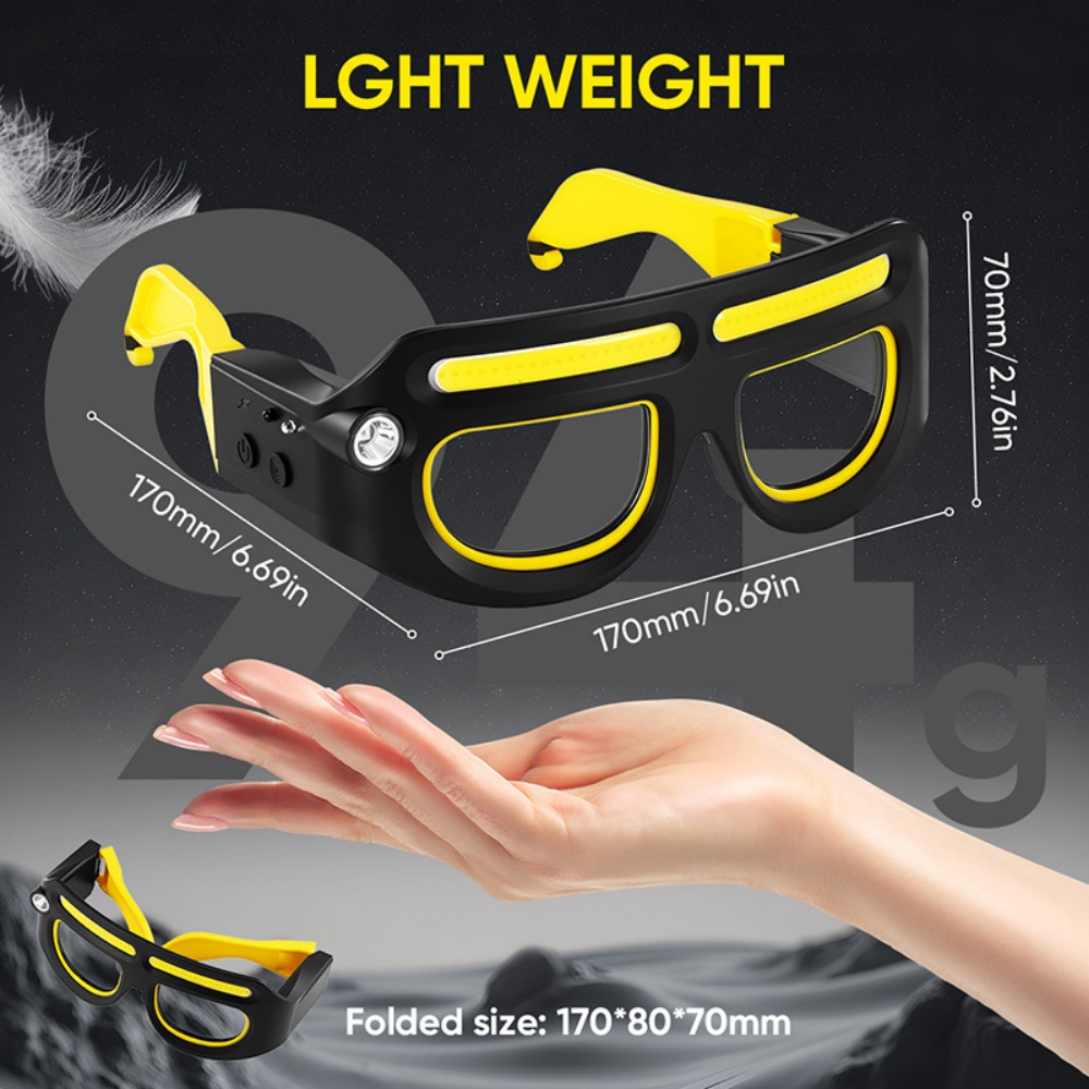 LED Far Gözlükleri Şarj Edileb - Ldr Light Sensor incelemesi ve fiyatı