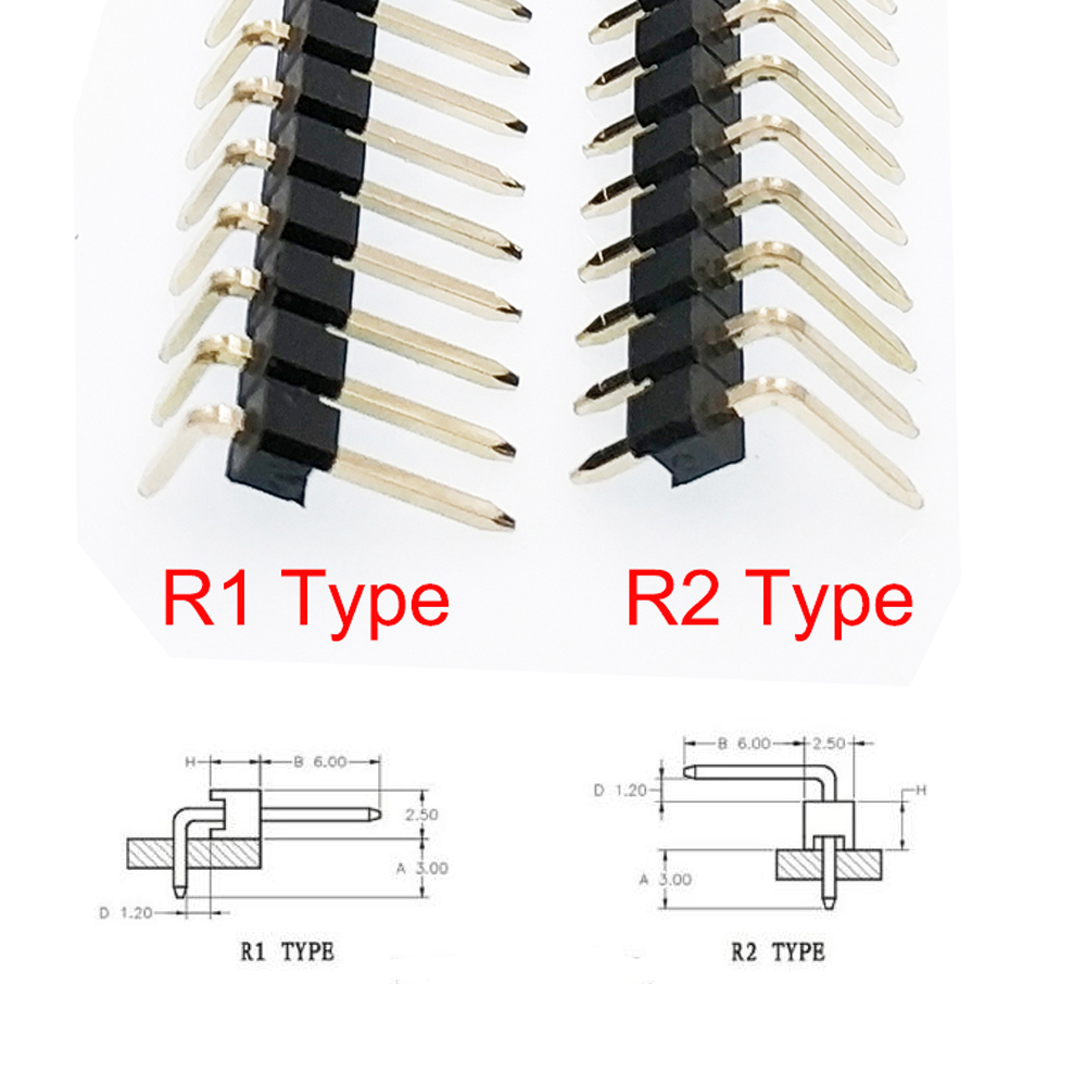 100 adet 2.54mm Tek Sıra Kırıl - Male Female Header Pin incelemesi ve fiyatı